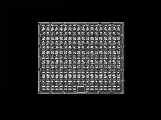 500W IP66 LED Stadium Lights Obiektyw Asymetryczny materiał PC z geometrycznym wzorem powierzchni