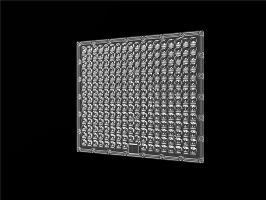 500W IP66 LED Stadium Lights Obiektyw Asymetryczny materiał PC z geometrycznym wzorem powierzchni