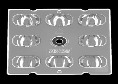 Asymmetric CREE XTE Multi LED Lens 8 In 1 zestawy reflektorów dla światła LED Sreet