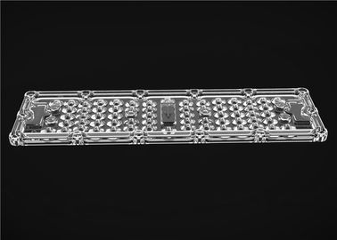 Typ prostokątny Diody LED Lustro 64 W 1 80 * 150 stopni Kąt świetlny z radiatorem