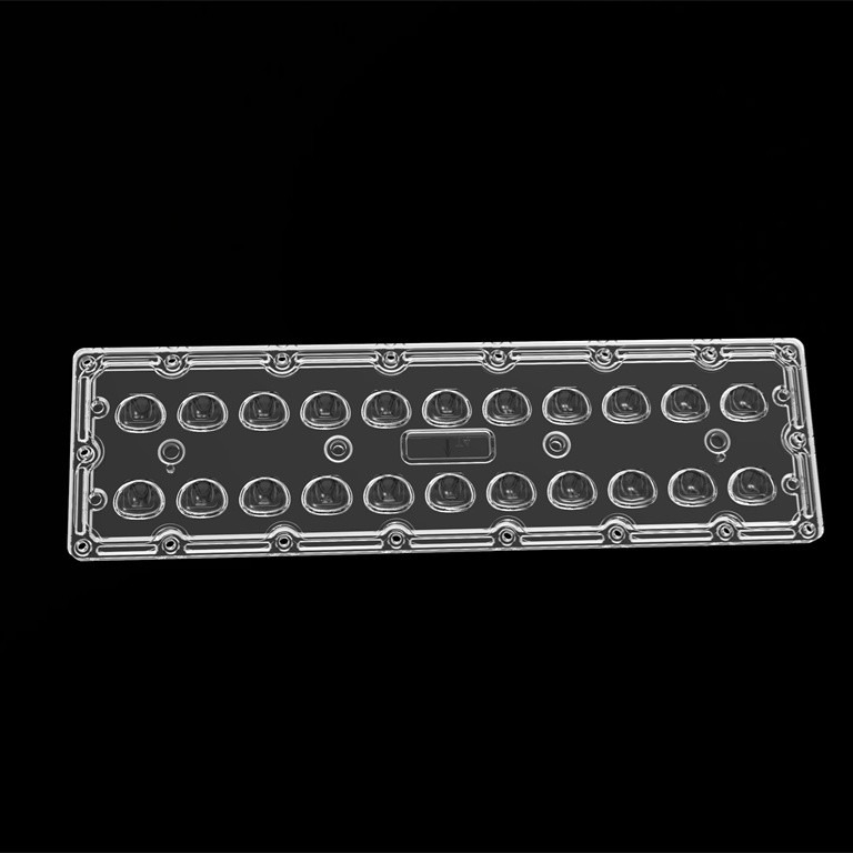Prostokątna soczewka LED Street Light SMD7070 22IN1 TYPE4S Lens High Power LED Lens