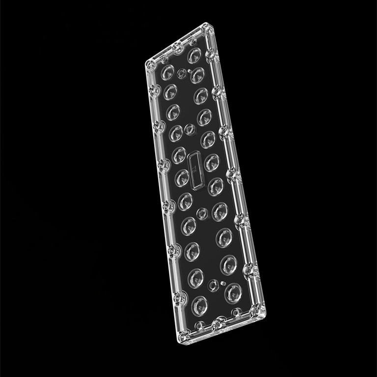 TYPE5 Wysokiej trwałości LED Street Light Lens With Low Loss SMD7070 22IN1 Do oświetlenia parkingu