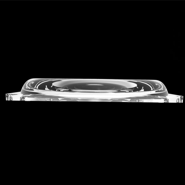 SMD 2835 PC 60 stopnia 2 Ring LED Street Light Lens z doskonałą dystrybucją światła
