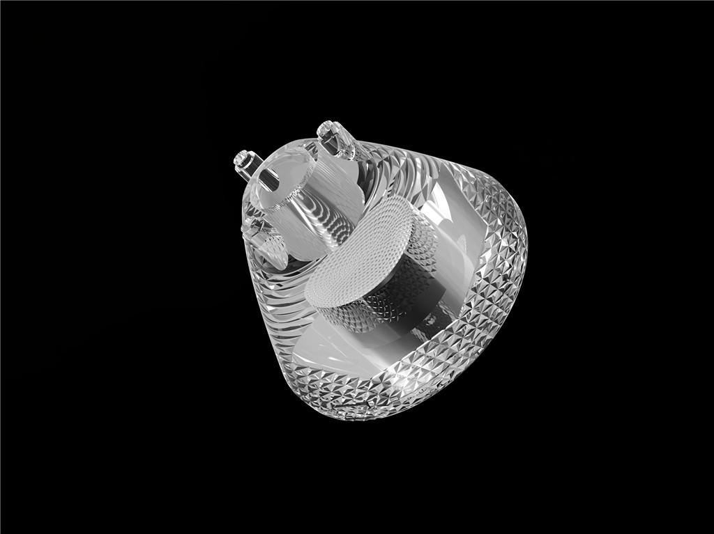 35*23,3mm IP66 wodoodporne soczewki PMMA LED do jednolitego rozkładu światła
