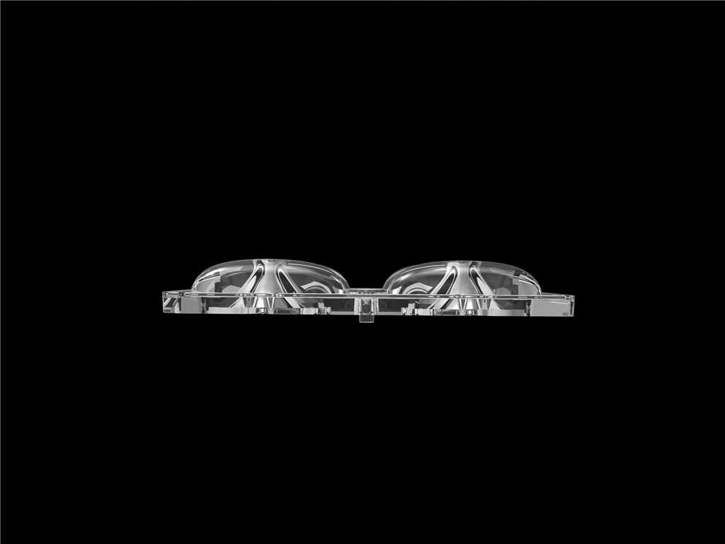 50*50mm 55*152 stopnia/TYPE2-VS 4 w 1 soczewka LED Light Lens PC Materiał dla modułu LED Street Light SMD3535/5050LED