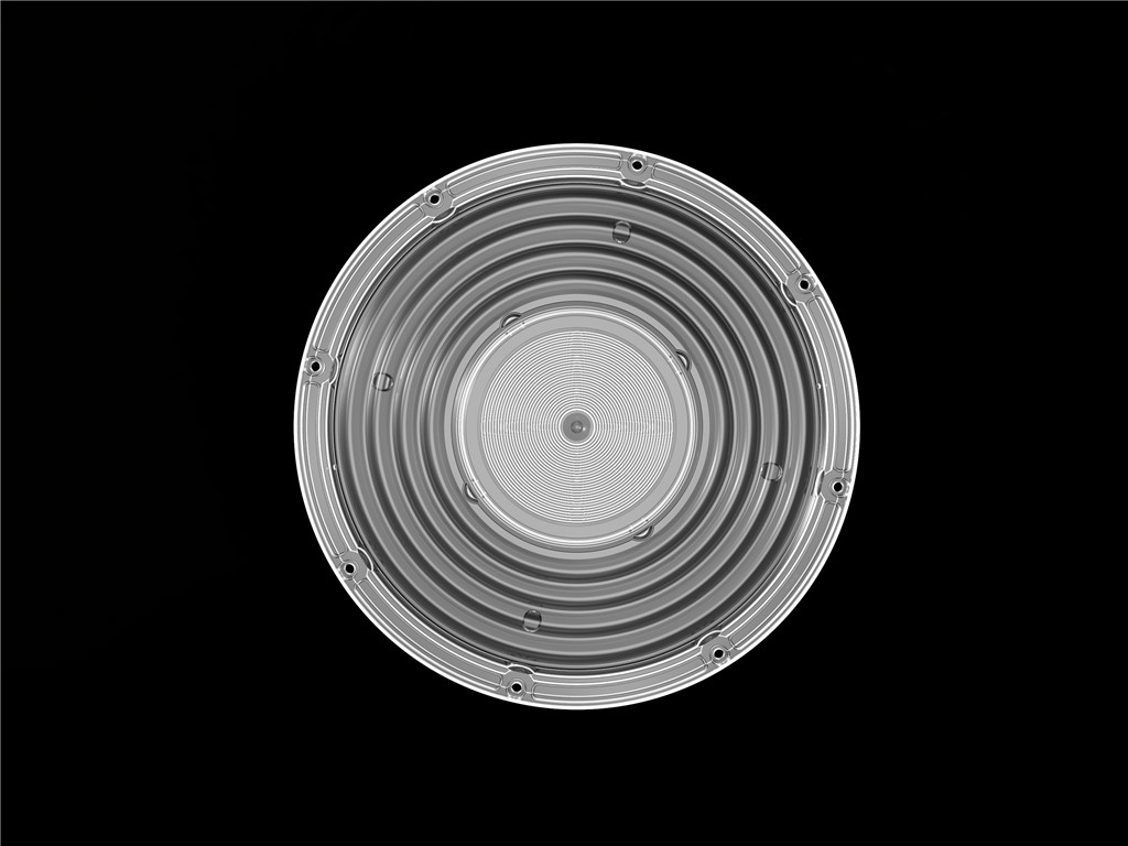 Białe UFO Led High Bay Lens Accessory Gasket Heat Sink dla oświetlenia oszczędzającego energię