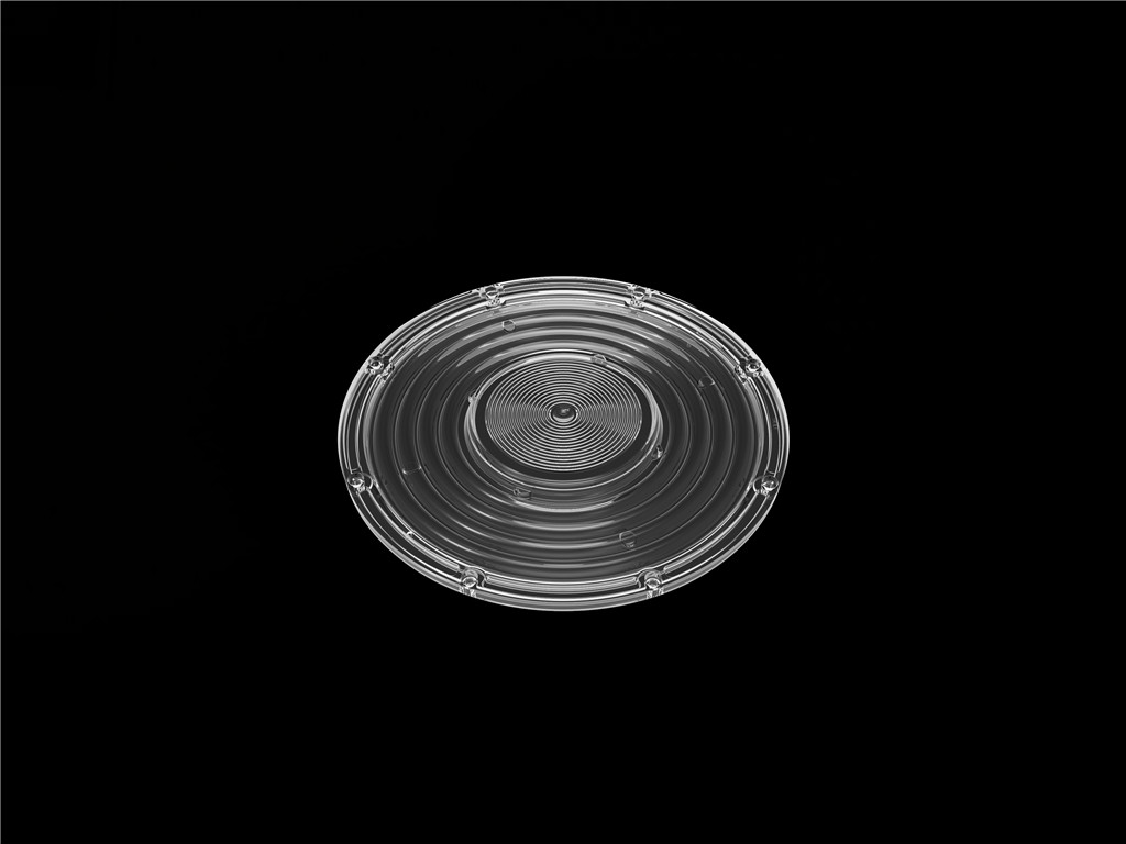 Białe UFO Led High Bay Lens Accessory Gasket Heat Sink dla oświetlenia oszczędzającego energię