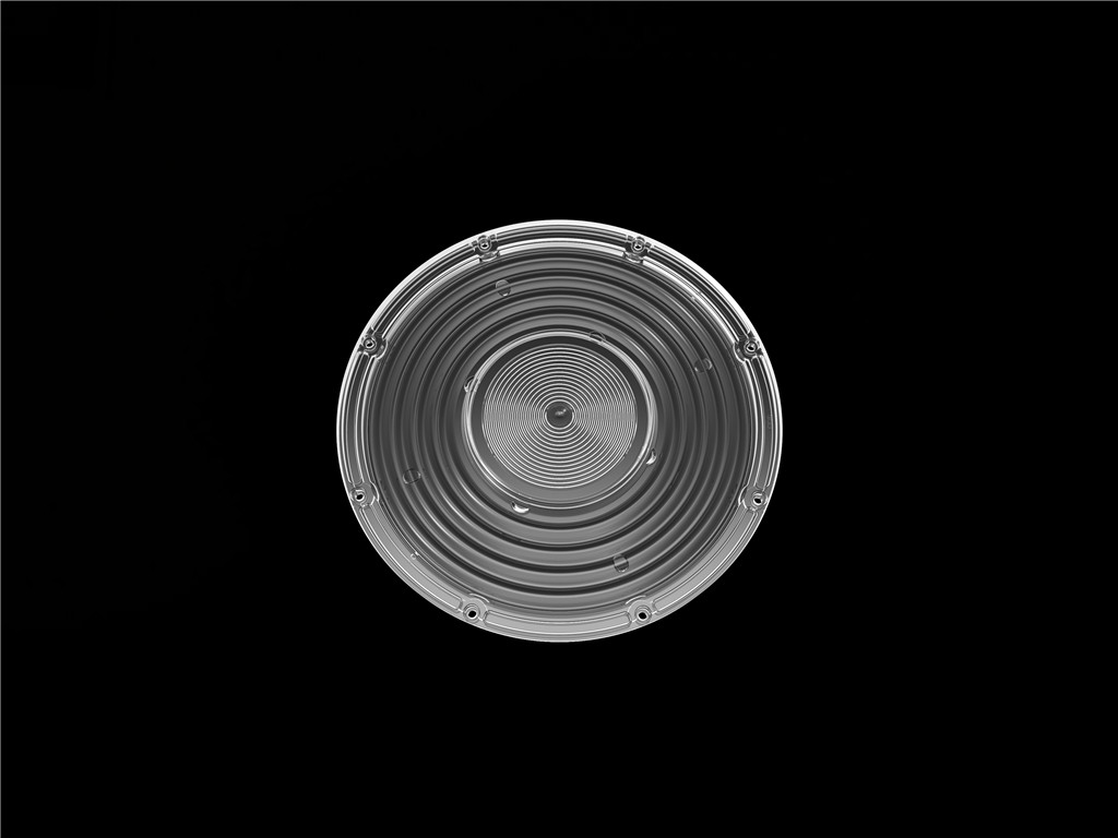 Białe UFO Led High Bay Lens Accessory Gasket Heat Sink dla oświetlenia oszczędzającego energię