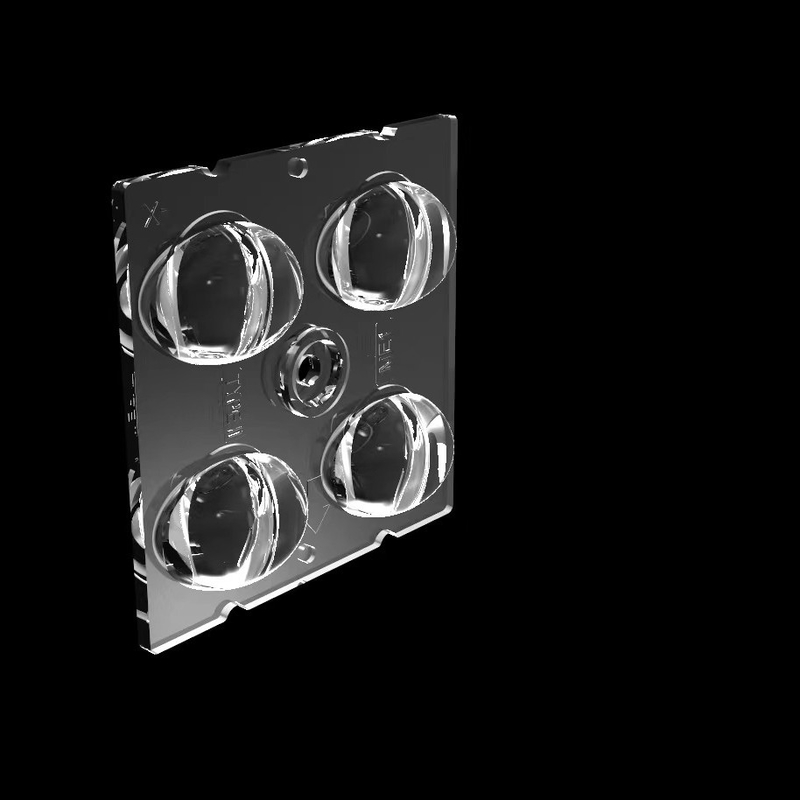 Moduł oświetlenia ulicznego LED o wysokiej przenośności 50*50mm z 4IN1TYPEII, ME1 typem soczewki i SMD5050 chipami LED