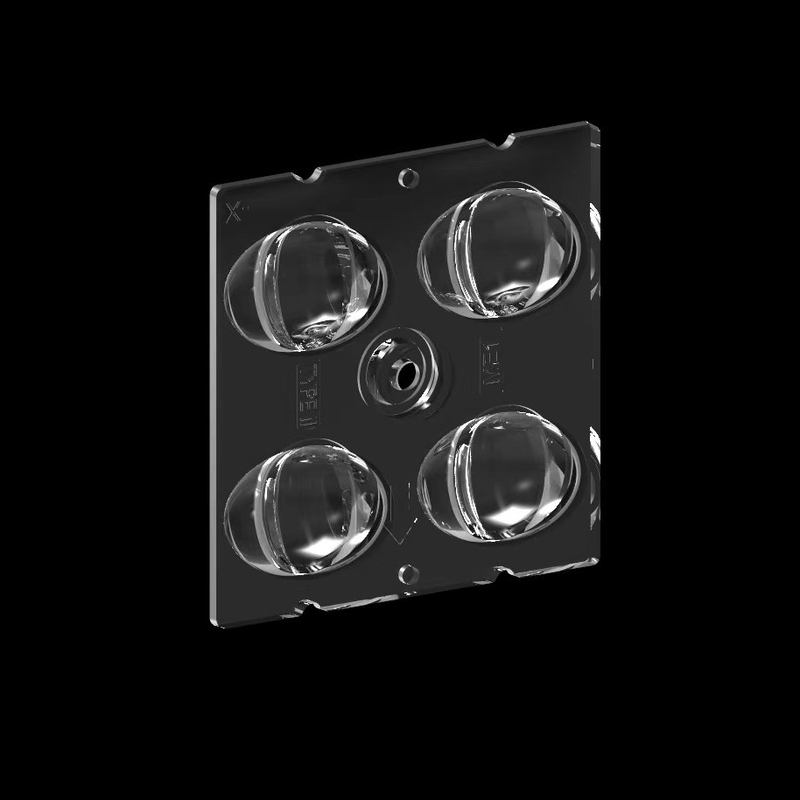 Moduł oświetlenia ulicznego LED o wysokiej przenośności 50*50mm z 4IN1TYPEII, ME1 typem soczewki i SMD5050 chipami LED