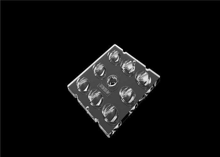 50 * 50mm Dimension LED Chip Lens, Światła Uliczne Obiektyw LED Z CREE XTE