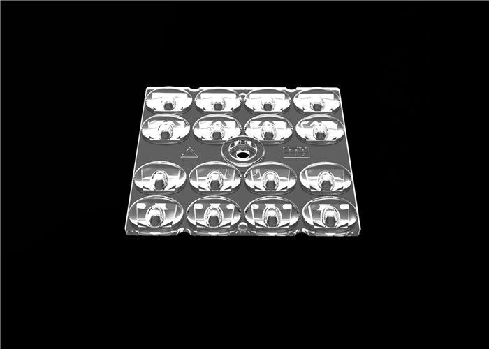 Wysoka Lumen LED Lens Array 93% Transmittance Rate Obniżenie całkowitych kosztów za oświetlenie LED