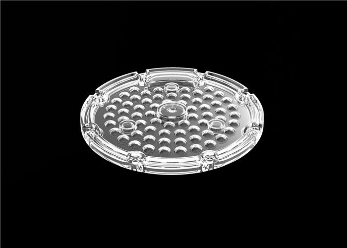 Clear PC High Power LED Lens, 64 Reflektory LED Optyka IP65 dla światła Highbay Okrągłe