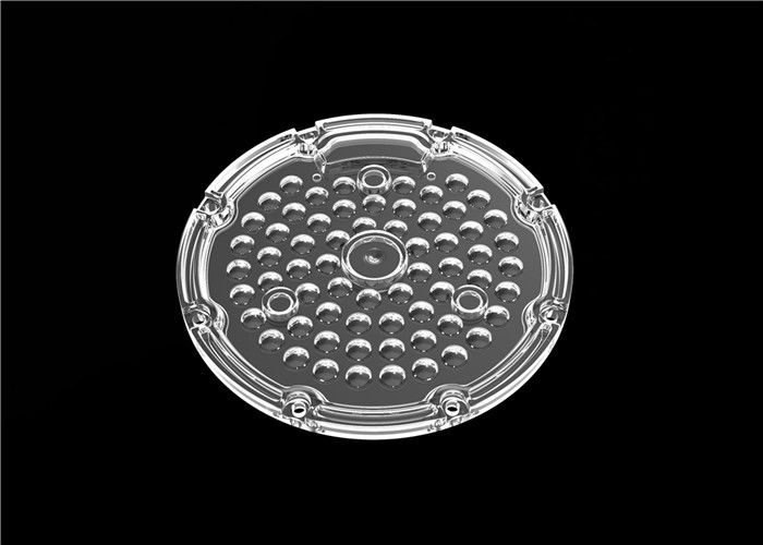 D110 * H6.8mm Wielkość obiektywu wysokiej jasności, 64 w 1 PC Power LED Lens 30W 60W