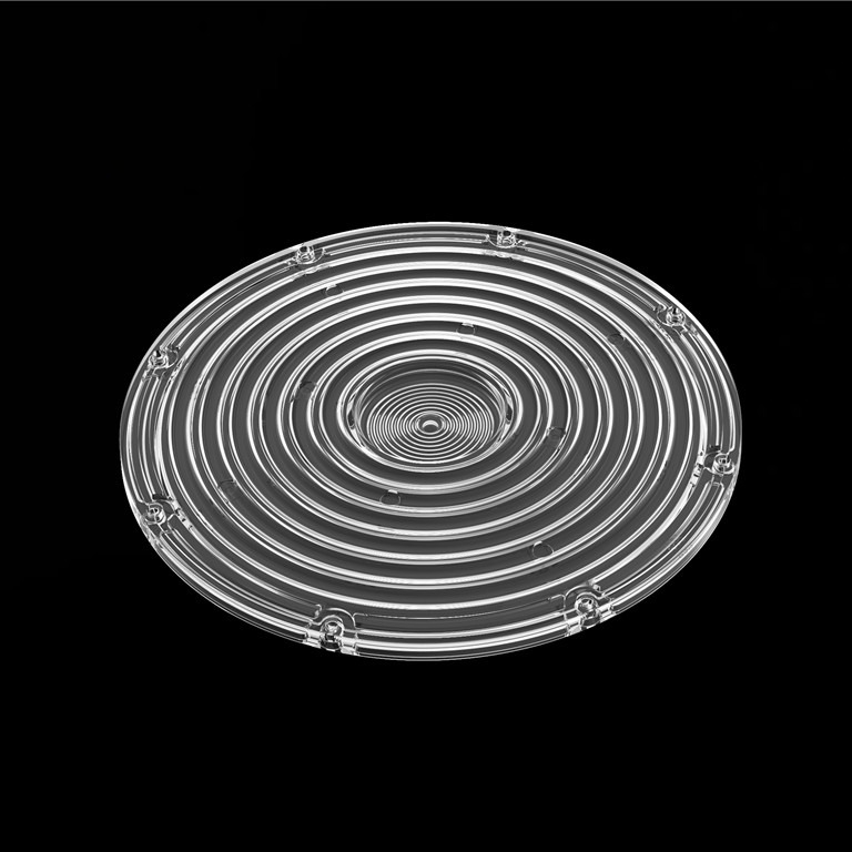 Obiektyw UFO 90 stopni mm średnica okrągły Moduł Obiektyw dla High Bay Light / 2835 3030 PC LED