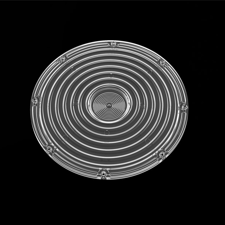 Obiektyw UFO 90 stopni mm średnica okrągły Moduł Obiektyw dla High Bay Light / 2835 3030 PC LED