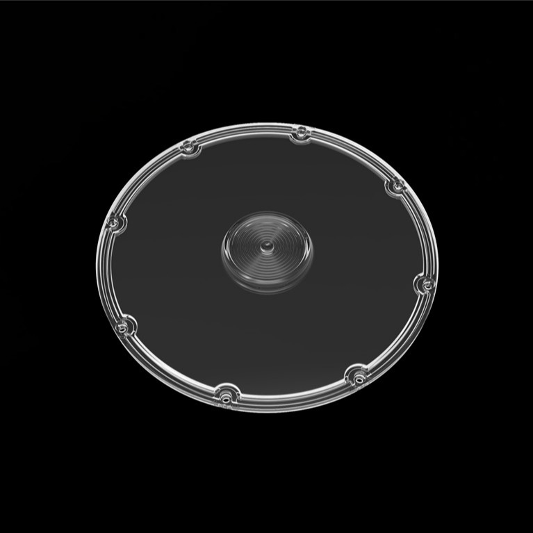 Φ206mm Spark - High Bay UFO LED Optical Lens 120 stopni dla oświetlenia obszarów przemysłowych o wysokiej mocy
