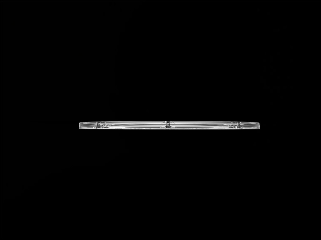 206mm średnica okrągły moduł soczewki dla High Bay Light UFO soczewka 90 stopni φ206mm PC LED soczewka