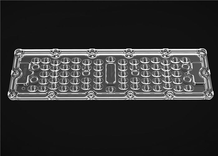 Prostokątna Dioda LED Lens Array 64 In 1 LED Światło Uliczne Latarki Do Outdoor Lampy