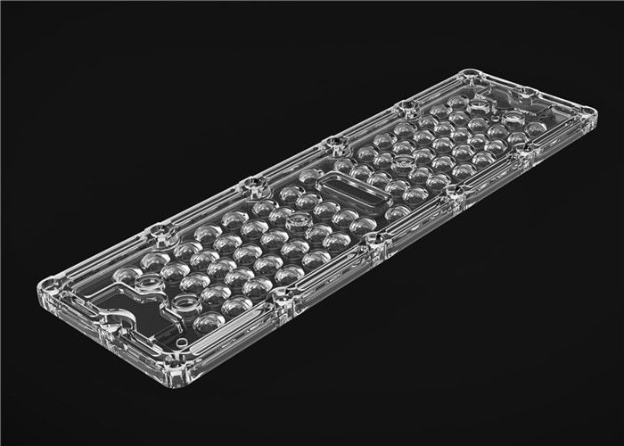 64 szt. SMD LED Lens Zarządzanie ciepłem światła tunelowego z 90 ° kątem świetlnym 120 °