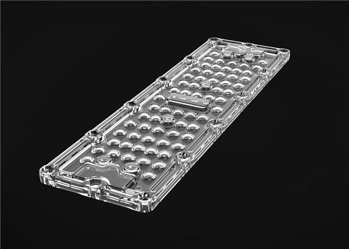 Optyka materiałowa PMMA RGB z kątem 90 ° dla lampy tunelowej LED