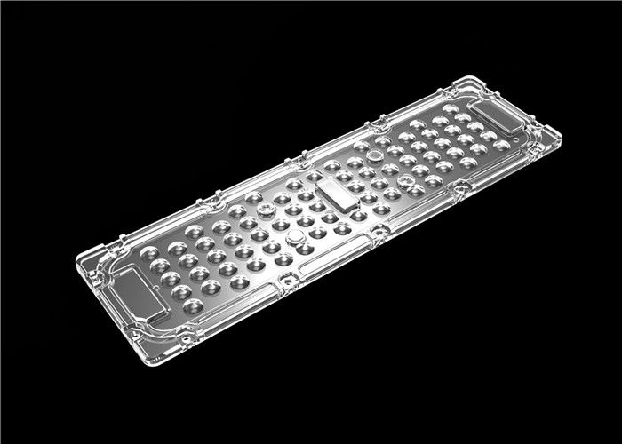 Symetryczne soczewki LED 90 stopni o dużej mocy, 72 In 1 lampy LED PMMA do oświetlenia tuneli