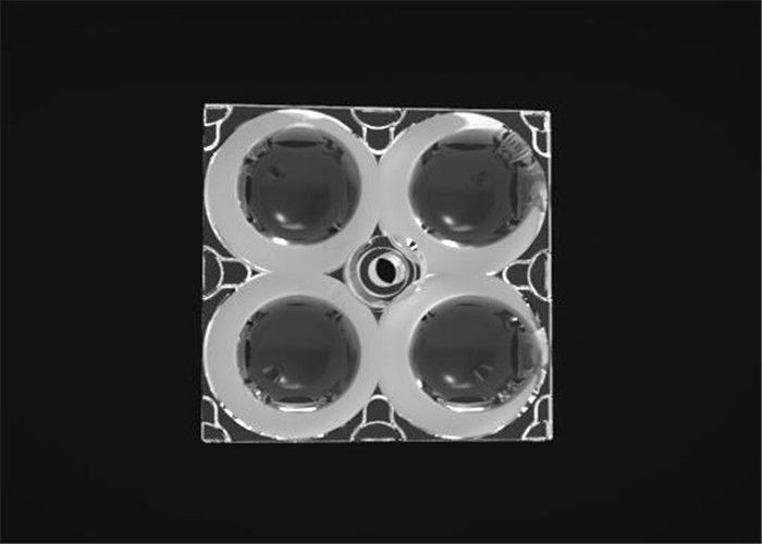 50 * 50mm Dimension PMMA Obiektyw LED Obiektyw automatyczny z obiektywem Cree XP-E / XP-G