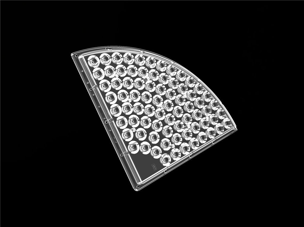 Soczewki optyki 76 w 1 LED do świateł o wysokiej jasności 90 stopni