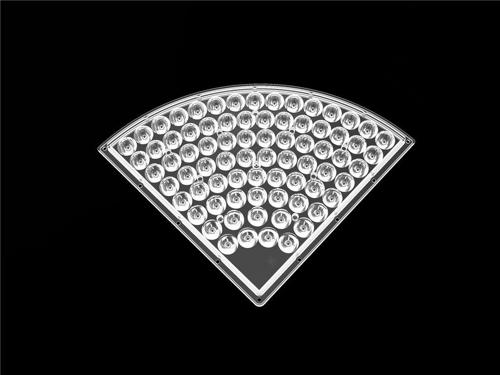 Soczewki optyki 76 w 1 LED do świateł o wysokiej jasności 90 stopni
