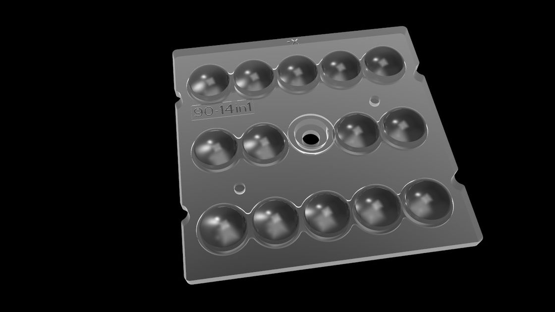 14 W optyce PMMA 1 do oświetlenia LED, matryca LED 90 stopni dla oświetlenia tunelu