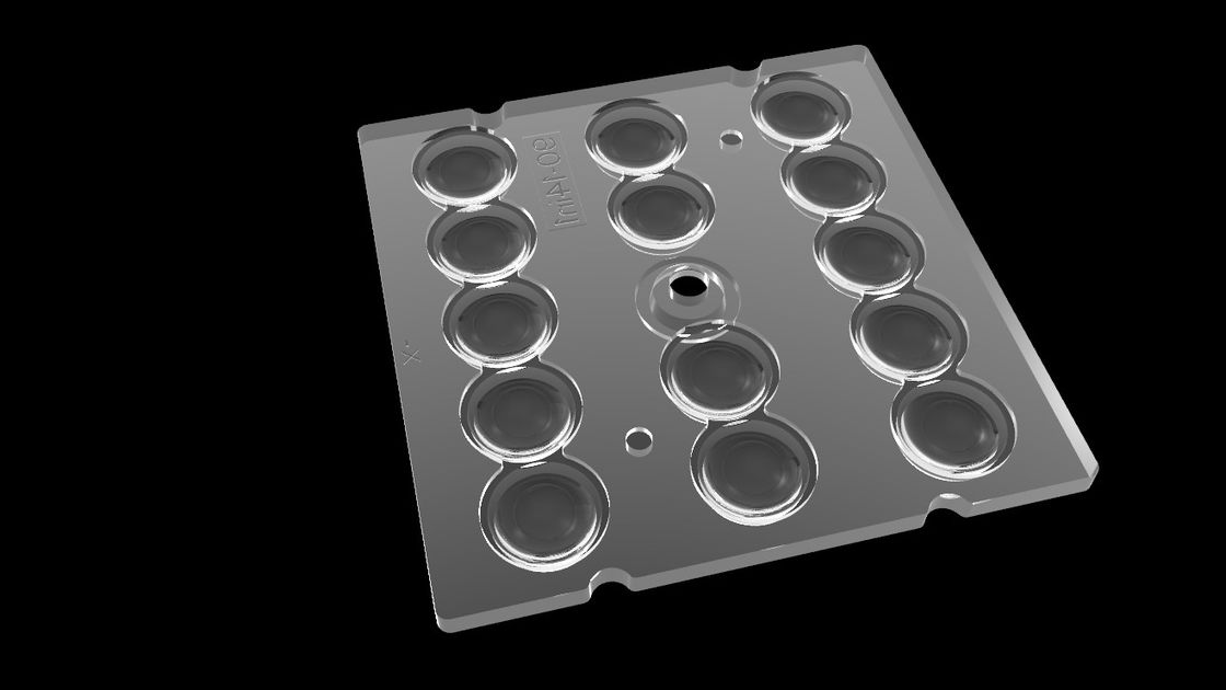 14 W optyce PMMA 1 do oświetlenia LED, matryca LED 90 stopni dla oświetlenia tunelu