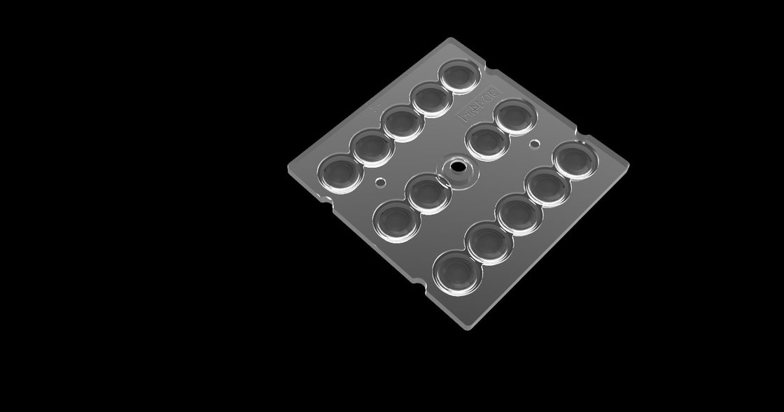 14 W optyce PMMA 1 do oświetlenia LED, matryca LED 90 stopni dla oświetlenia tunelu