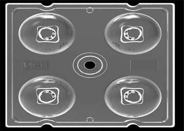 120 stopniowe soczewki SMD Symetryczna konstrukcja Żadna metoda Mercury Dla światła Bollard Light 3535